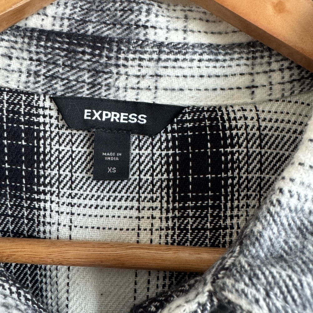 Oversized Flannel Shacket - image 4